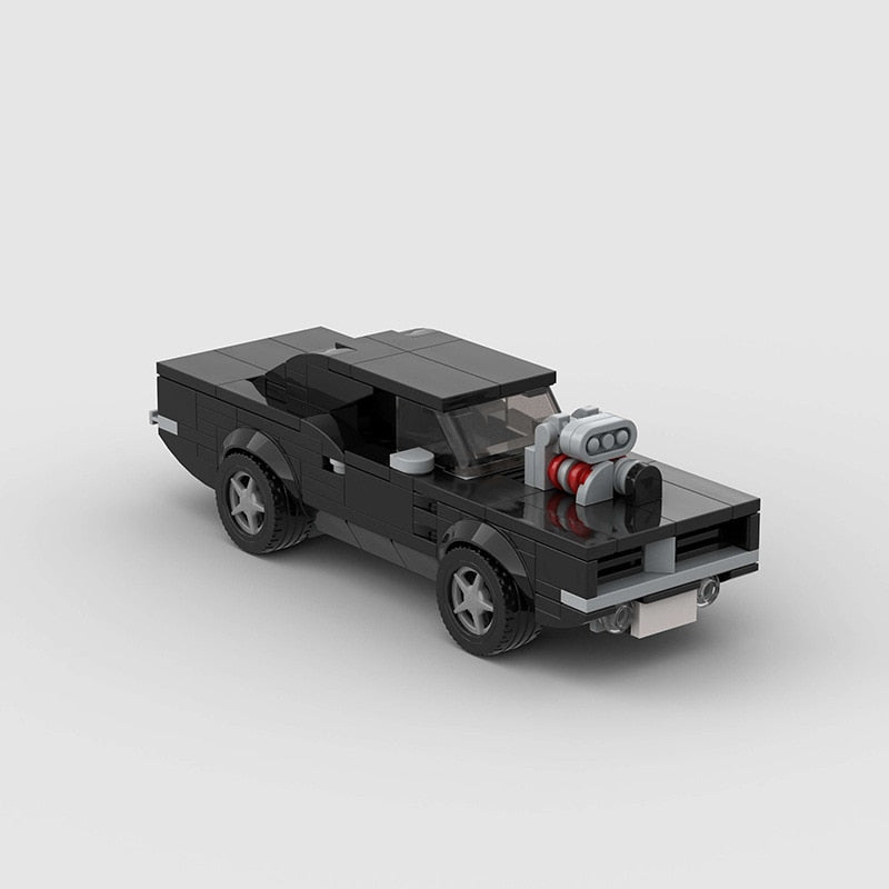 MOC Black Lego Model Cars